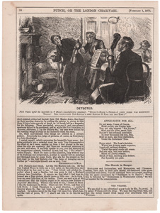 antique music prints (19th century)